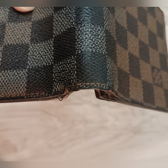 Louis Vuitton MARCO Wallet Billfold Damier Ebene VIntage Authentic - Picture 3 of 11